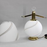 1970s Murano Glass Table Lamp, Italy