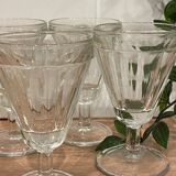 Set of 4 bistro wine glasses