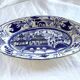 Portuguese earthenware dish, fusion between China - Macao and Portugal, 19th century