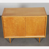 Vintage chest of drawers with sliding doors by Drevozpracujici zavody, 1970