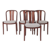 Set of 4 Vintage Casala Dining Chairs | German Mid-Century Chairs | 1970s