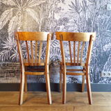 Pair of bistro chairs 1950