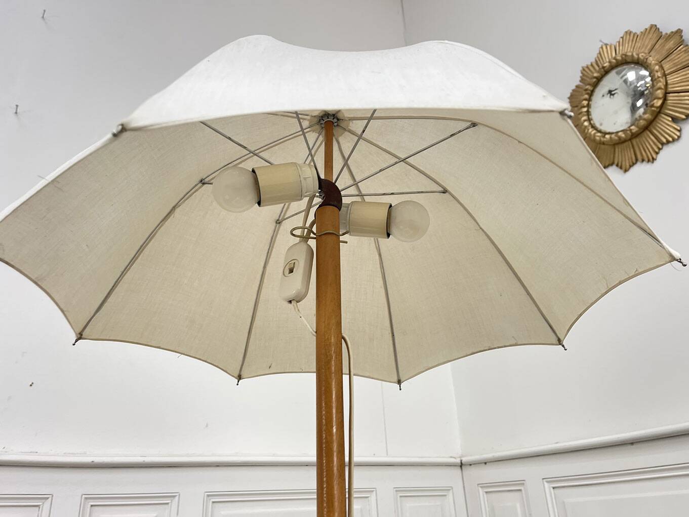Vintage umbrella lamp 1970