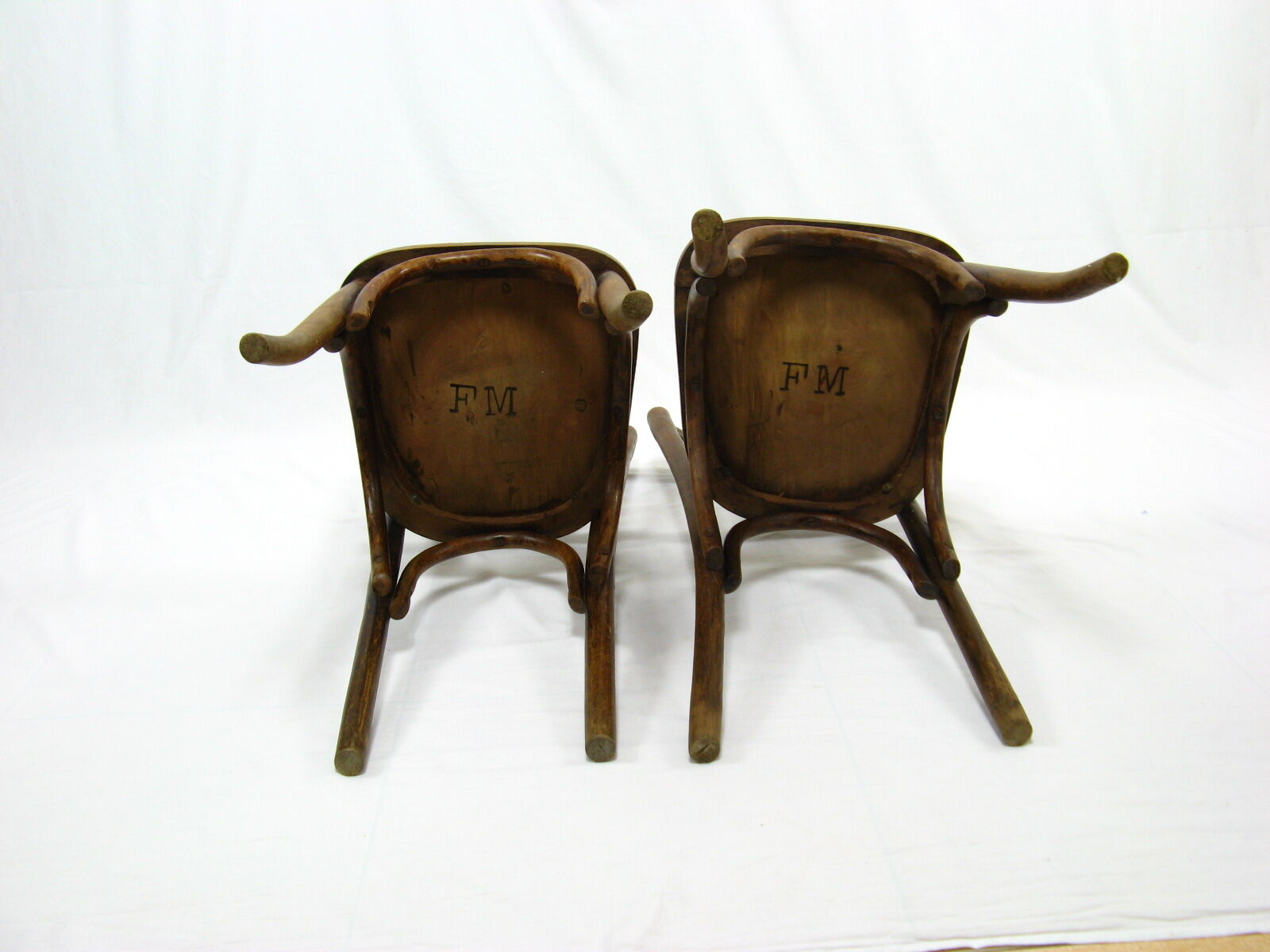 Pair of bistro chairs