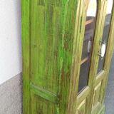 Wooden glass cabinet