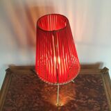 Vintage 60s scoubidou lamp