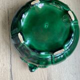 green earthenware soup tureen
