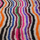 moroccan hand-woven azilal carpet berber 212 x 136 cm