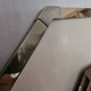 Grand miroir biseauté octogonal