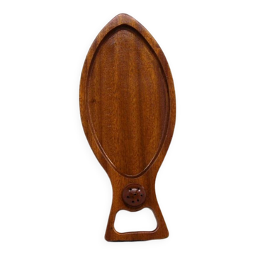 vintage teak fish bowl