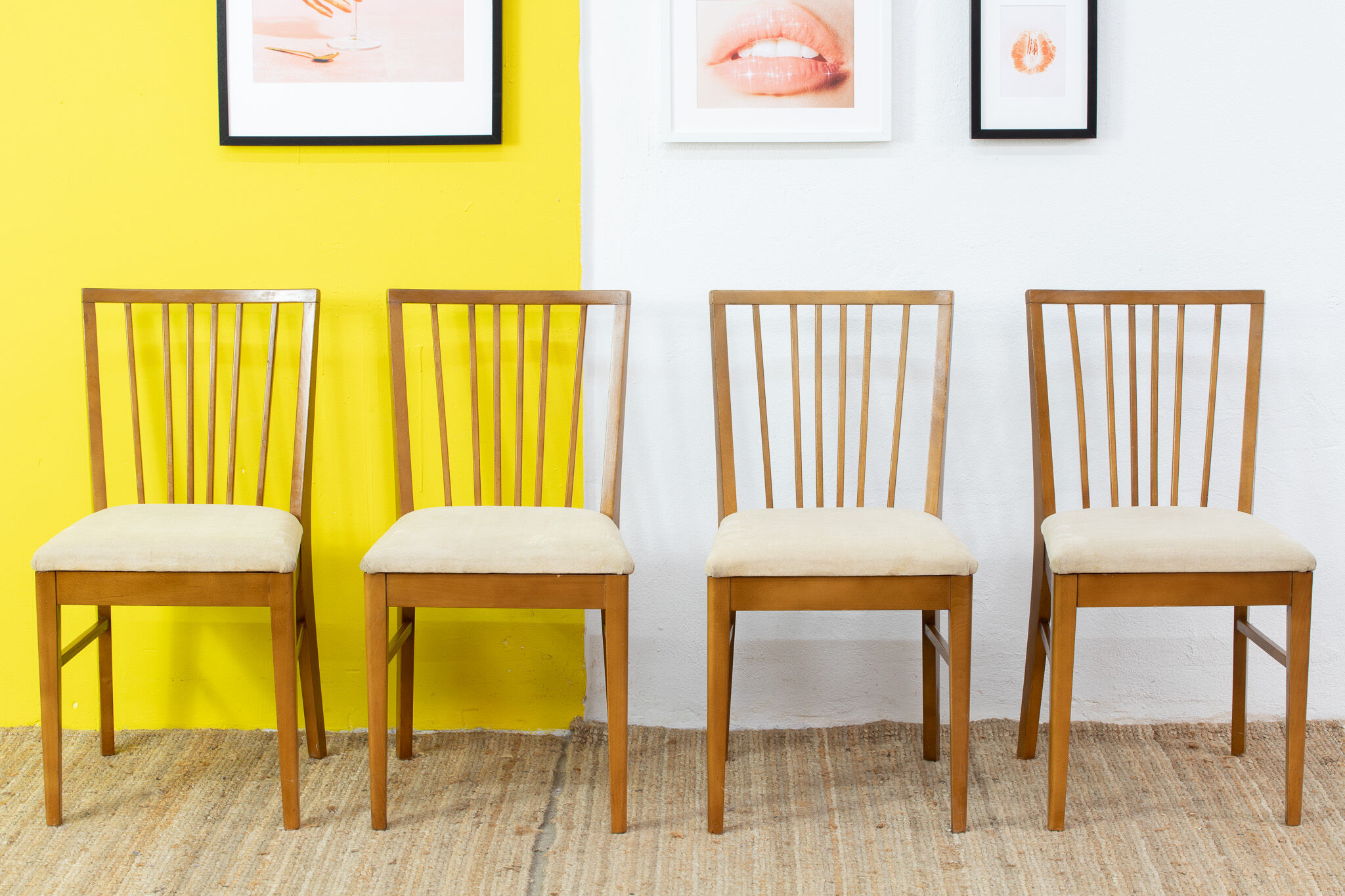 Vintage Scandinavian Chair – 46 cm