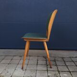 Set of 4 baumann chairs by designer max bill