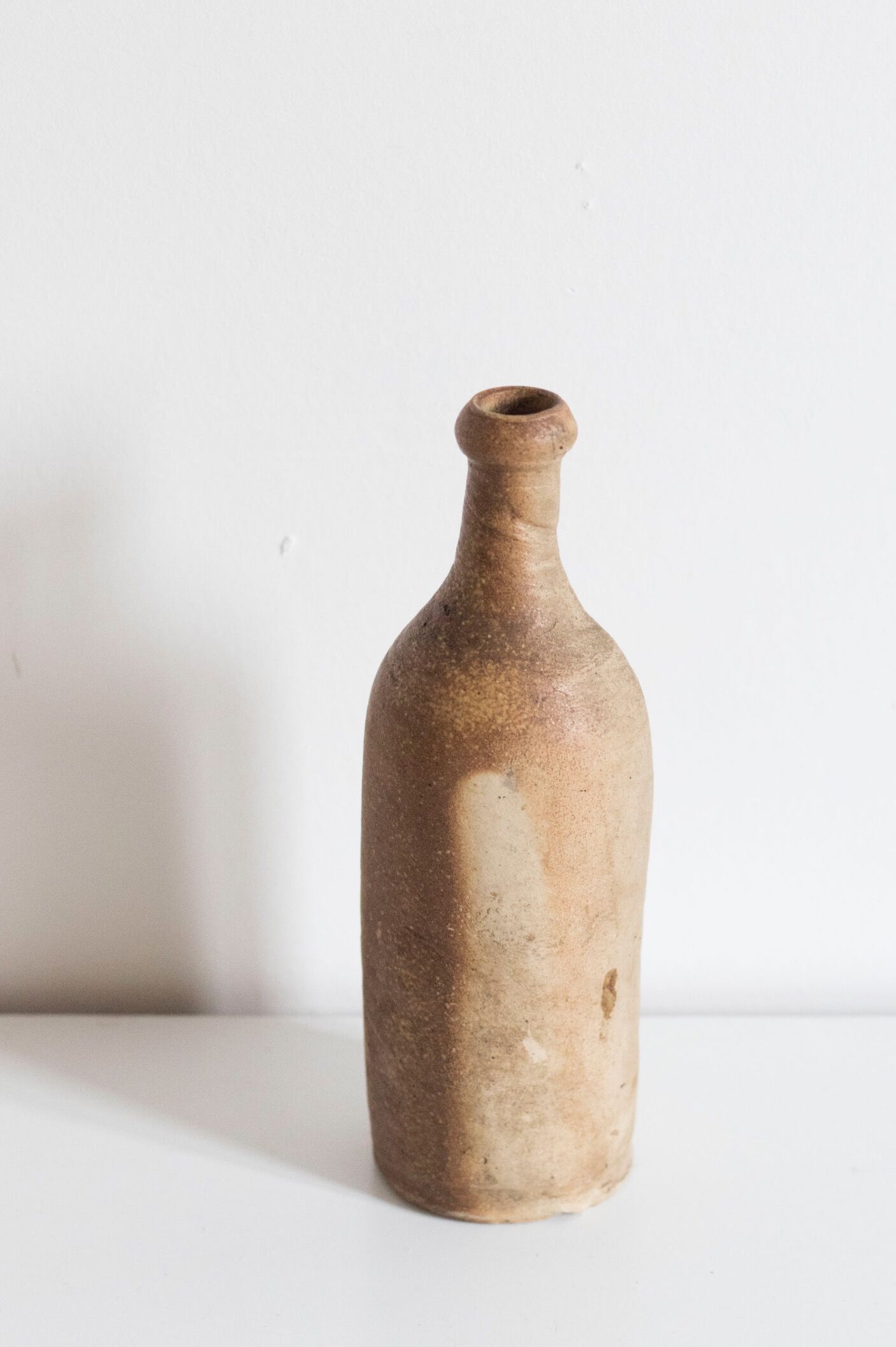 Bottle made of ancient sandstone