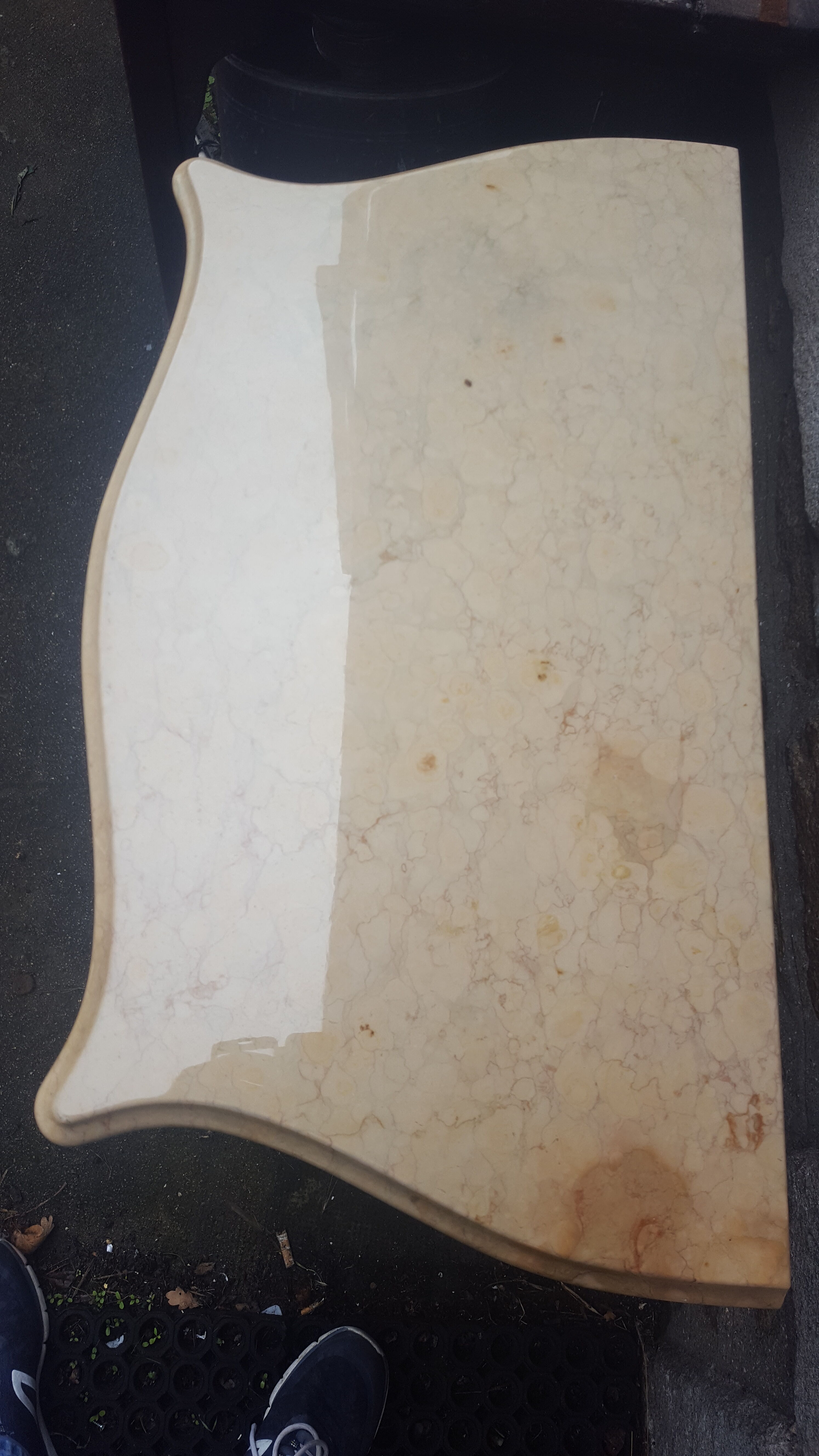 Marble chest of drawers