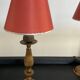 Paire de lampes vintage style empire en bronze