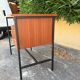 Small vintage modernist desk from the 1960s.