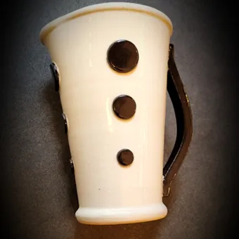 Handcrafted contemporary terracotta water pitcher