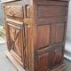 Louis XIII style two-piece recessed high wardrobe
