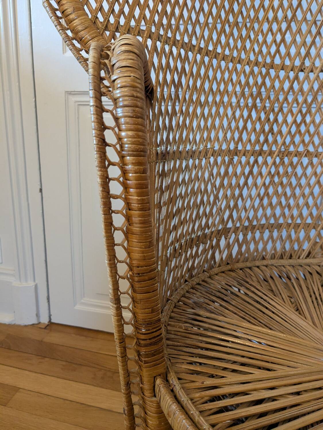 Fauteuil en rotin Emmanuelle