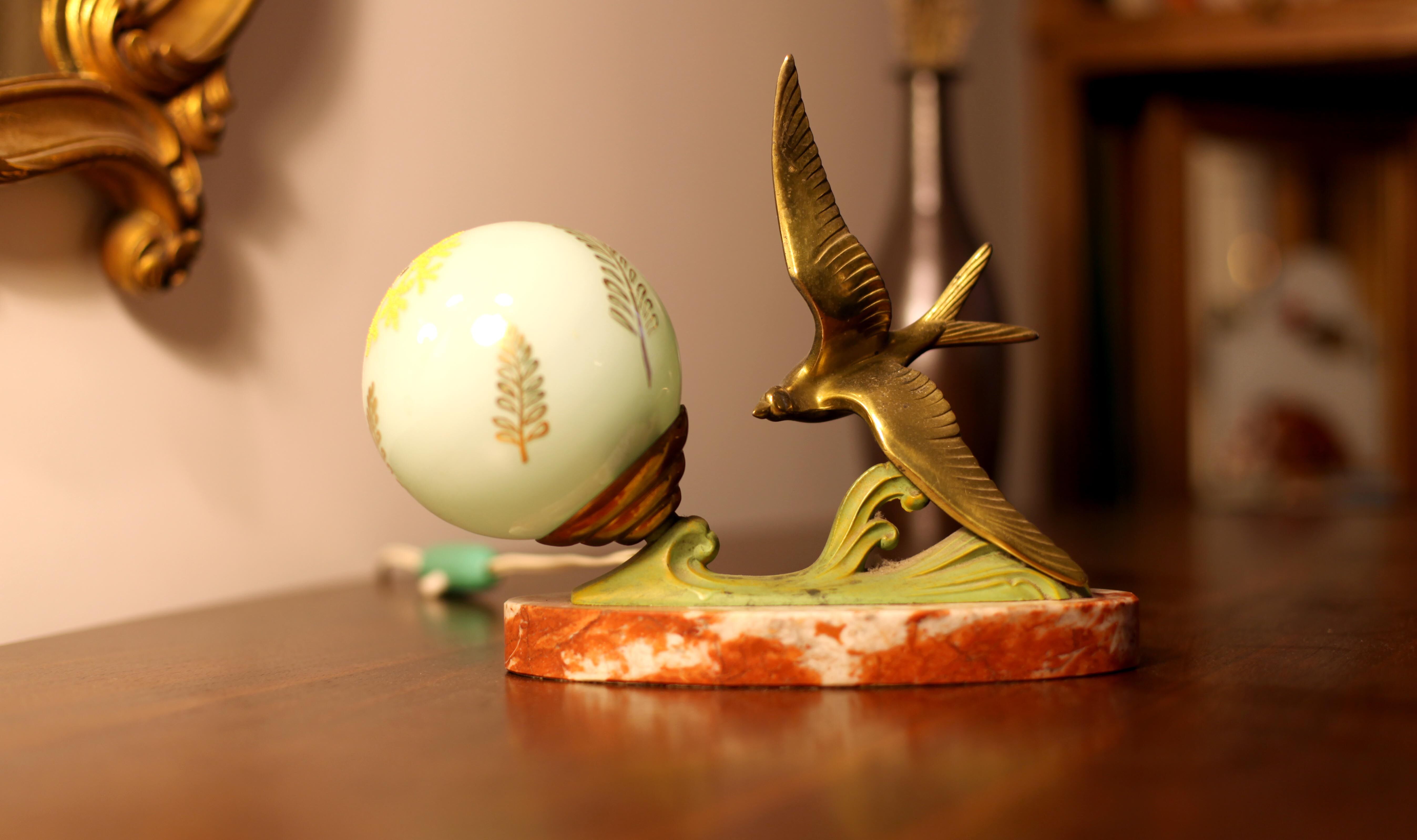 Art-deco lamp year 1950/60