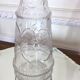 Carafe verre trèfle "porte bonheur"