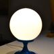 Delmas opaline ball lamp, 1970s