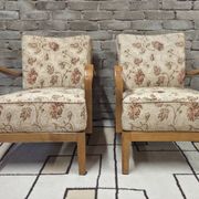 Pair of vintage Scandinavian armchairs from the 60s-70s.
