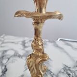 Vintage gold lamp base