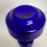 Cobalt blue glass bottle