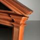 Neoclassical mirror copper colour