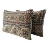 Set of 2 vintage Turkish cushion covers 41x61 cm