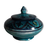 Glazed ceramic pot