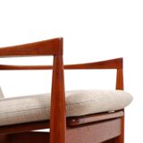 2 chaises longues en teck par Skive Mobelfabrik