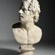 Concrete bust companion of Odysseus