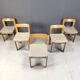 Brutlaist dining chairs, 1970s