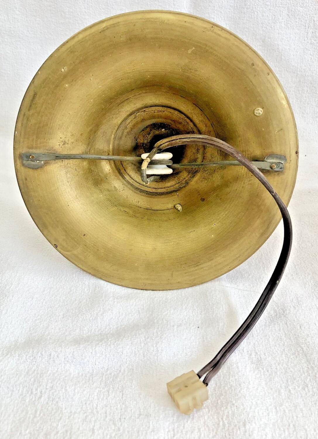 Antique Art Deco skyscraper ceiling chandelier