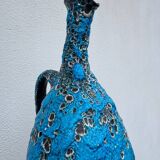 Ceramic cruche foam Vallauris 1960s