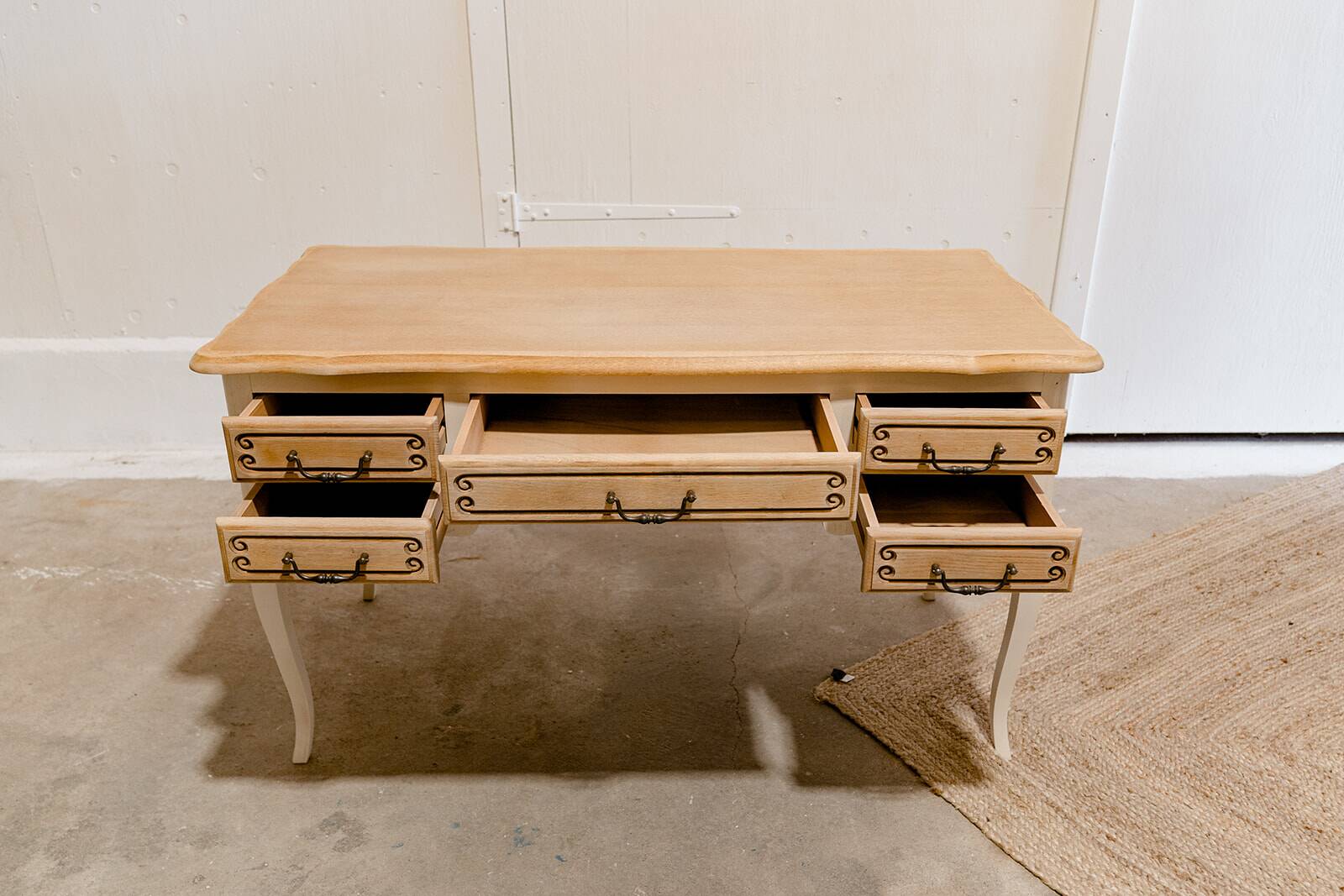 Vintage wooden desk