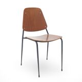 Curved plywood chair, 1960s