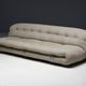 Soriana sofa by Afra and Tobia Scarpa for Cassina, Italy, 1970s