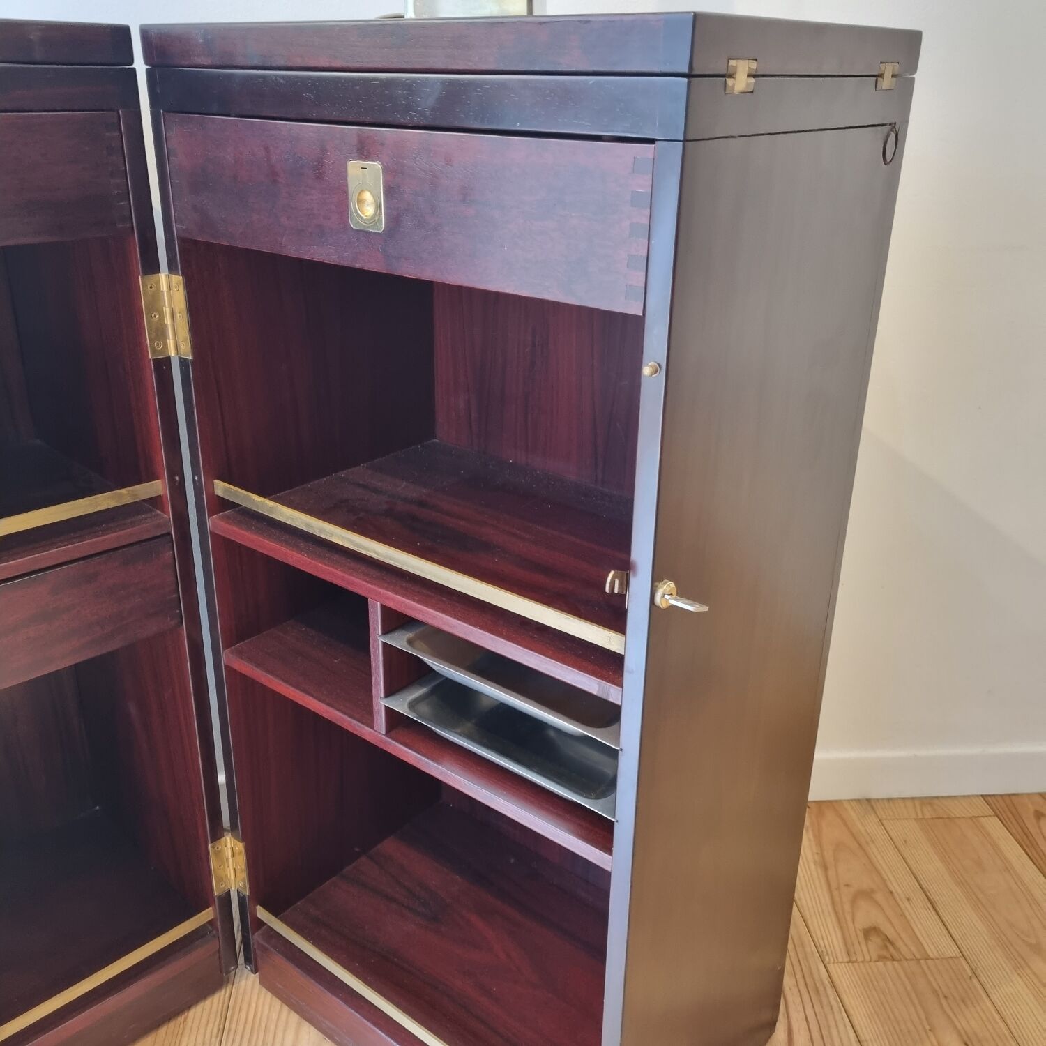 Bar captains designed by Reno Wahl Iversen for Dyrlund, Denmark in 1970 Scandinavian Danish