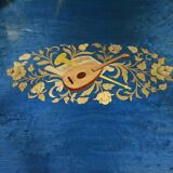 Service trolley in marquetry from Sorente, Italy – 1960