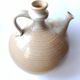 Cargoulette Pitcher Jug beige speckled Signed Grès du Marais 23 cm