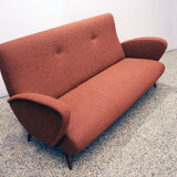 Mid-century three seats sofa of Italian production, 1950s