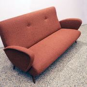 Mid-century three seats sofa of Italian production, 1950s