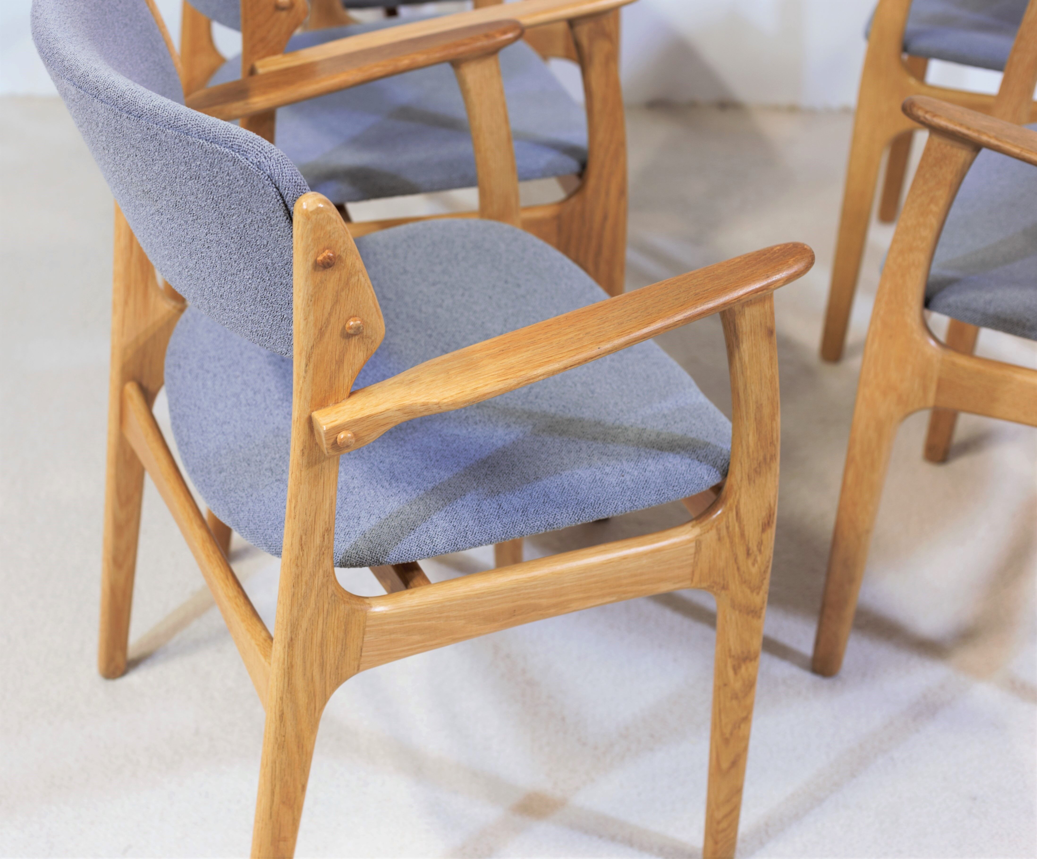 Erik Buch armchair in oak