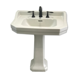 Old ceramic washbasin