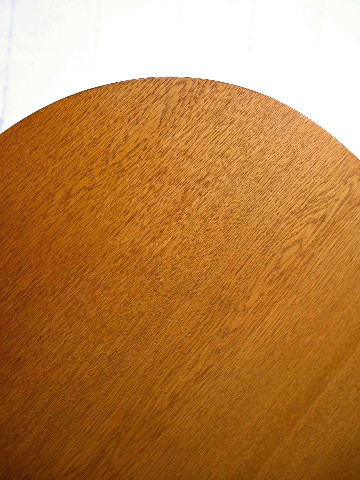 Scandinavian vintage oak extending table