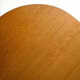 Scandinavian vintage oak extending table