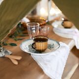 Set of 5 camel coffee cups "Arum"